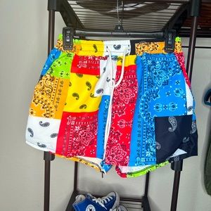 Bandanna shorts